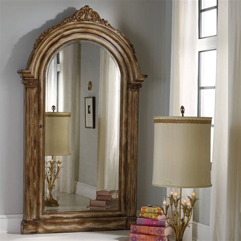 oversized antique floor mirror